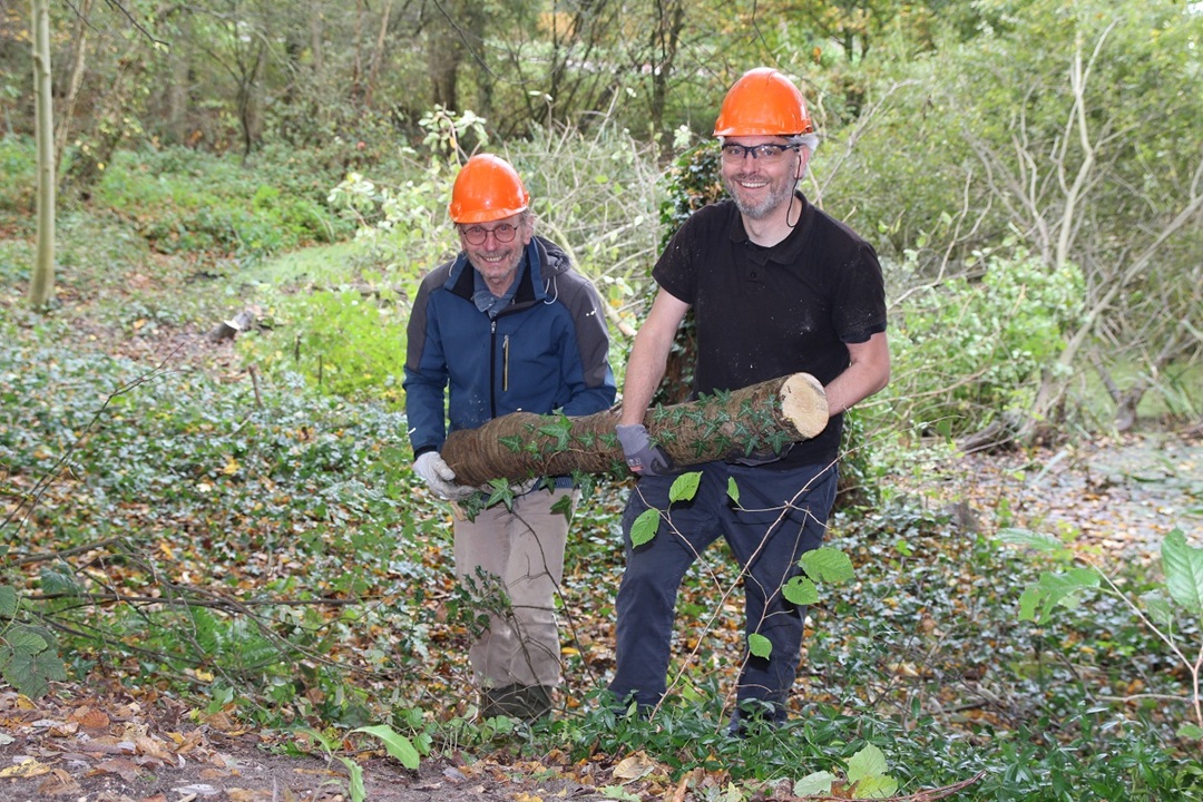 Samen aan de slag rondom Ede en Wageningen tijdens de 25e Nationale Natuurwerkdagen